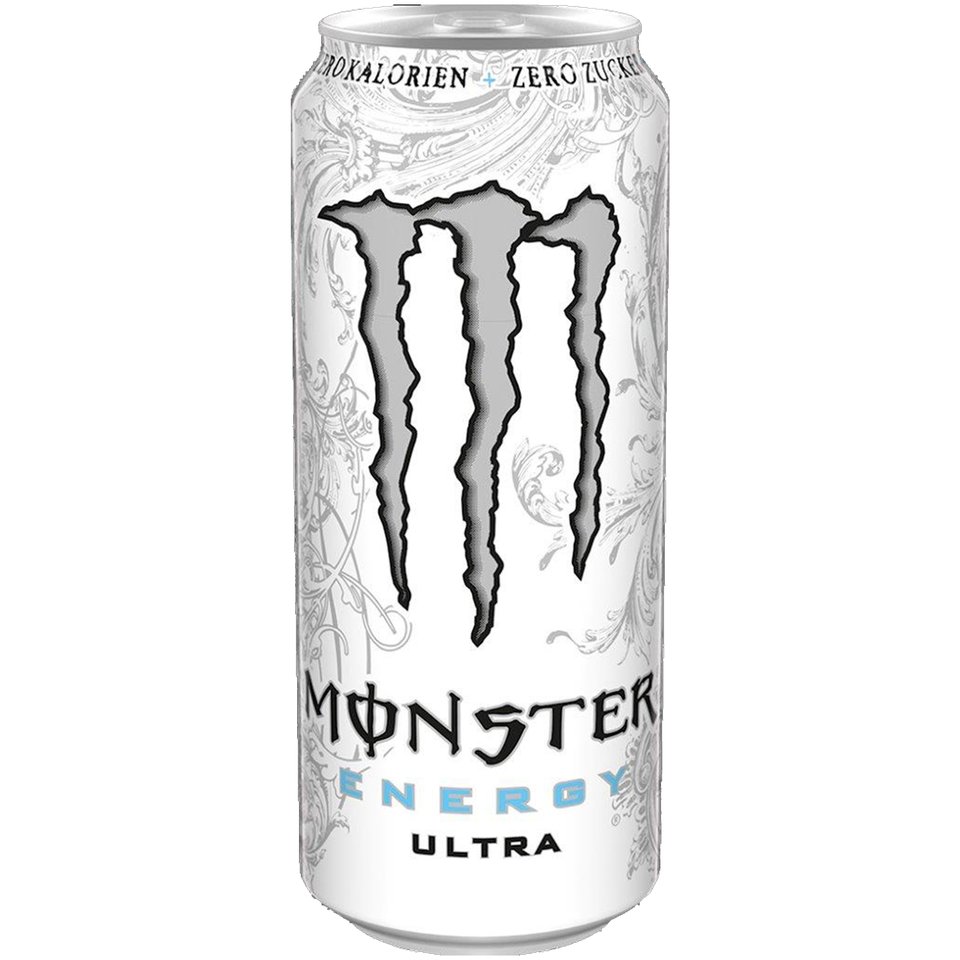 Monster Άσπρο Zero Εnergy 0.5 l